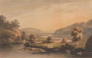 Cerca de Pontaberglaslyn de John Warwick Smith